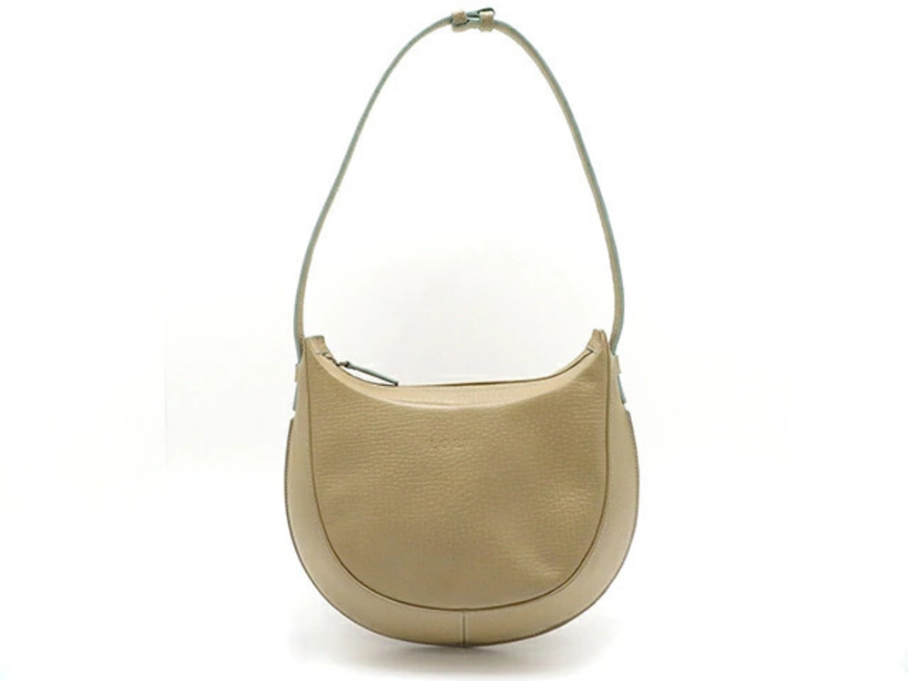 Loewe shoulder bag Beige Cream leather